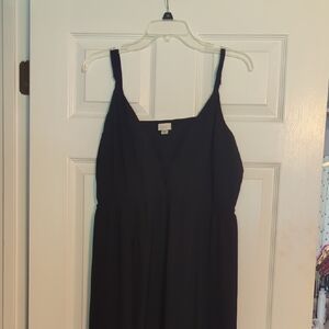 a new day Black Spaghetti Strap Maxi Dress
